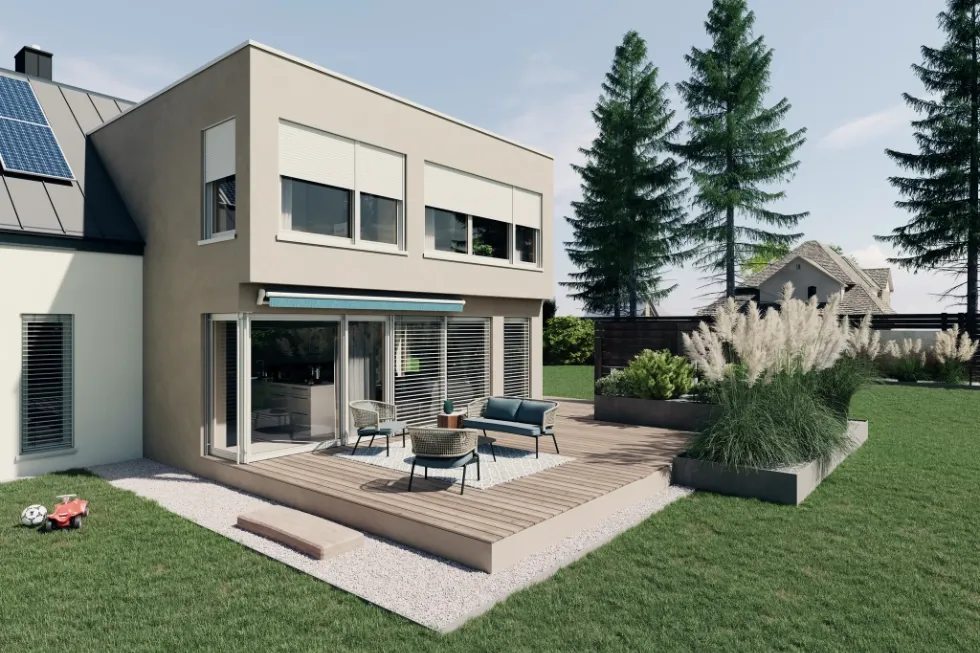 Rollladen auch für die Sanierung ihres Gebäudes von WAREMA